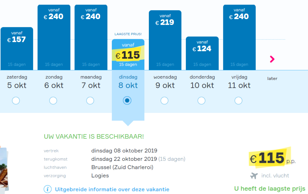 Sardinië zonvakantie