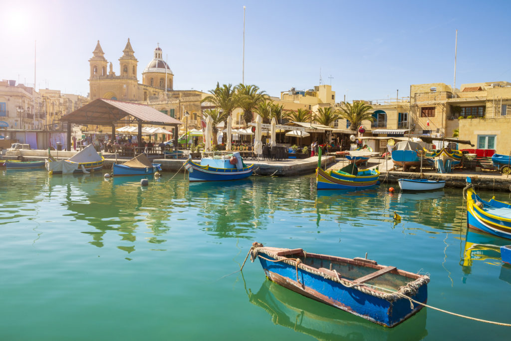 Zonovergoten vakantie op Malta