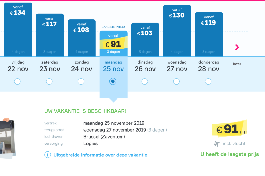 Check snel de prijzen naar Valencia