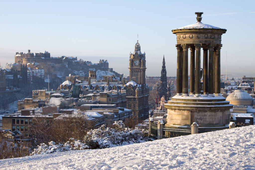 Edinburgh Winter City Trip